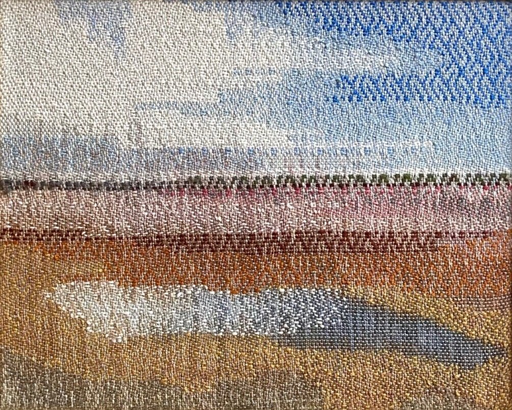 Low Tide Shorescape #7. 2022. 8"x10".