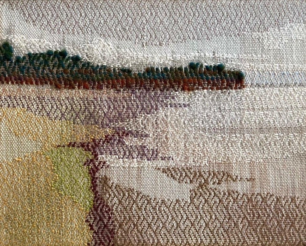 Low Tide Shorescape #4. 2022. 8"x10".