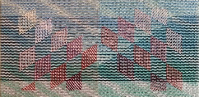 Line Studies #7. 2024. 10"x20"
