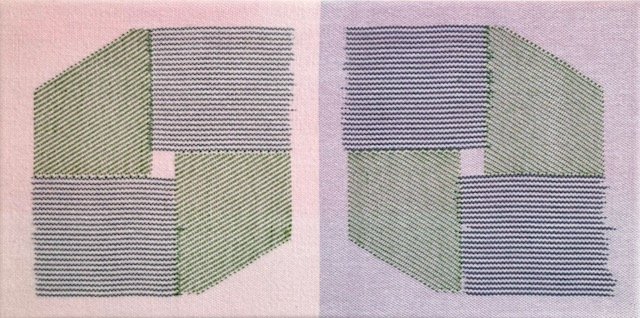 Line Studies #4. 2024. 10"x20"