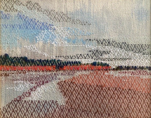 Low Tide: Orwell Cliffs. 2023. 8"x10"