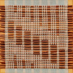 Found Lines: Bracken Fern, 2022. 10"x10"