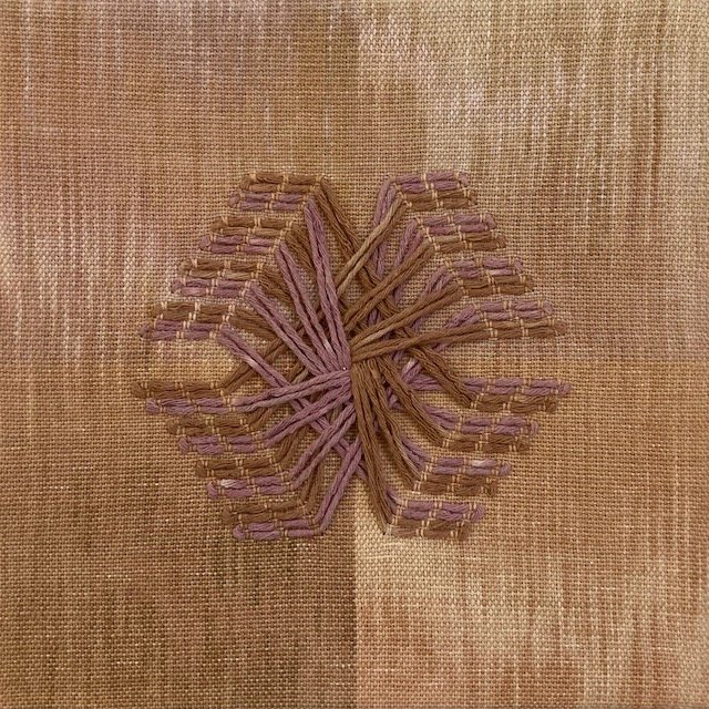 Meta Weave Basket, 2024. 10"x10"