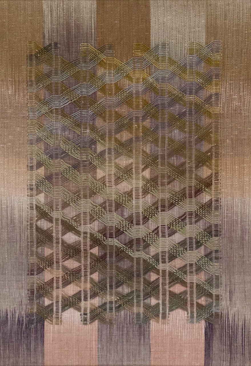 Meta Weave: Large Pattern, 2024. 32"x22"