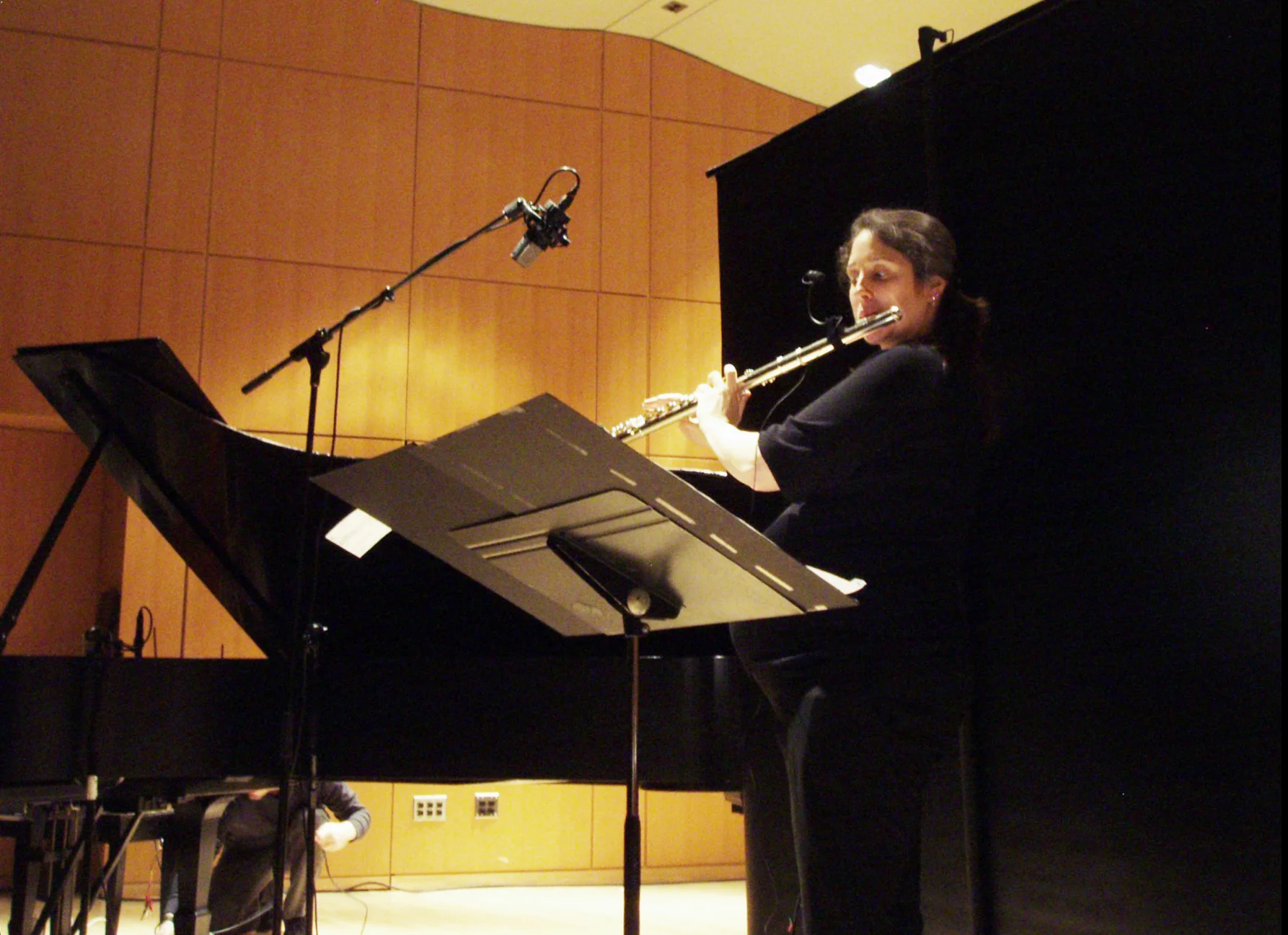 CUNY Graduate Center, April 2013, NYC, USA, New York City Electroacoustic Music Festival with Kelli Kathman