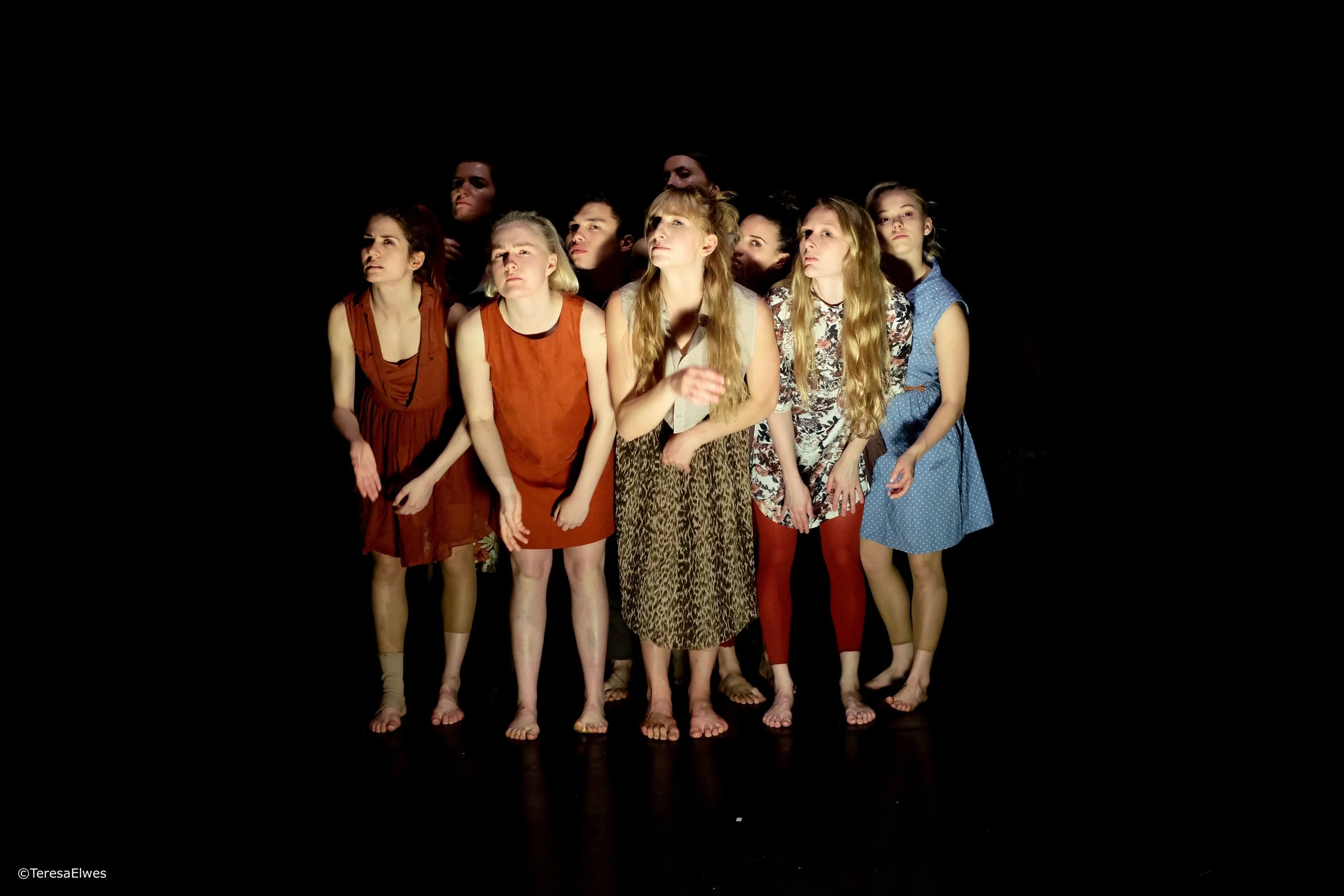 Jasmin Vardimon Company, Human Marvels JV2 2016 National Tour : Lilian Baylis Studio, Sadler’s Wells . Pictures by Teresa Elwes.
