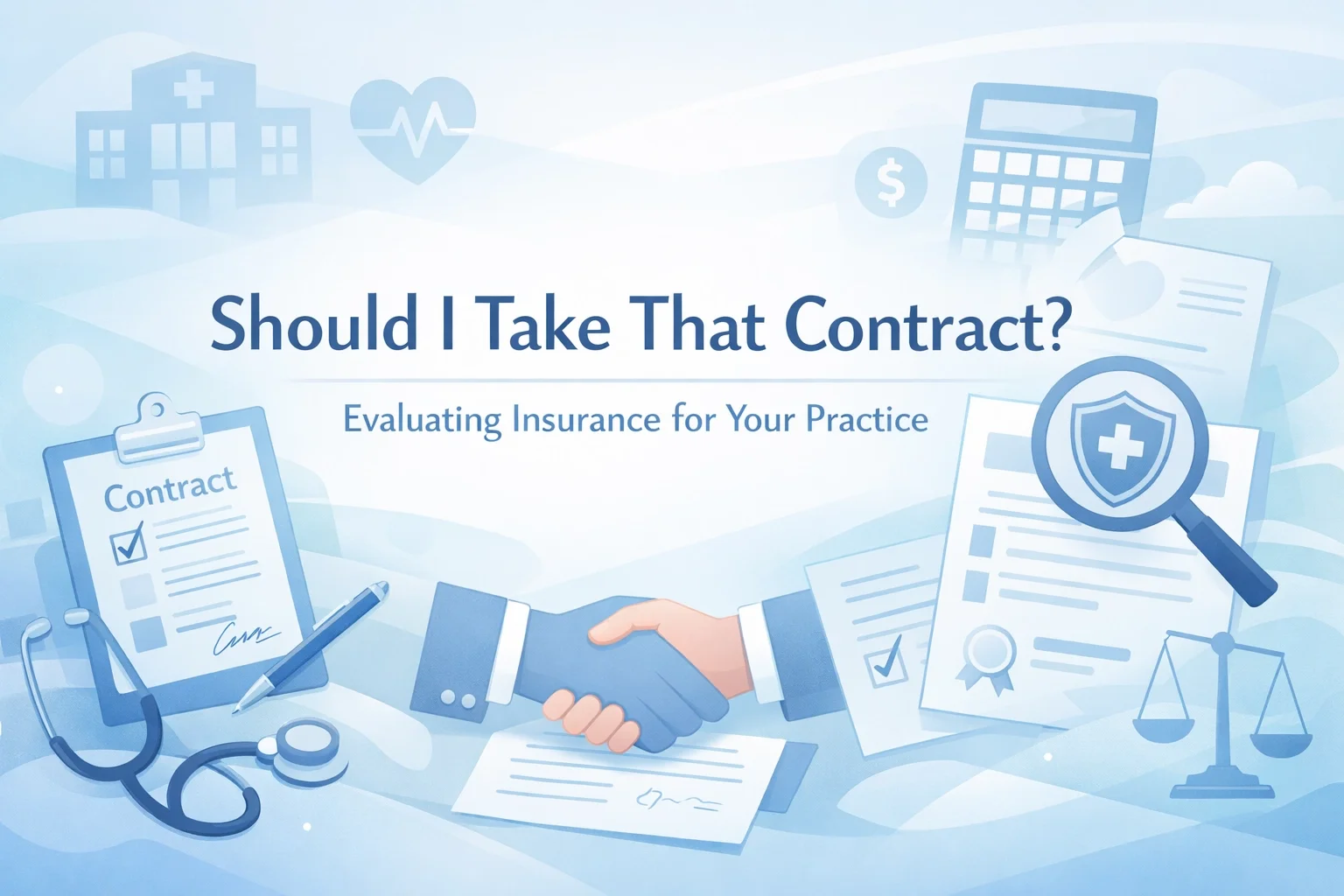 Should I Take That Contract? Evaluating Insurance for Your Practice