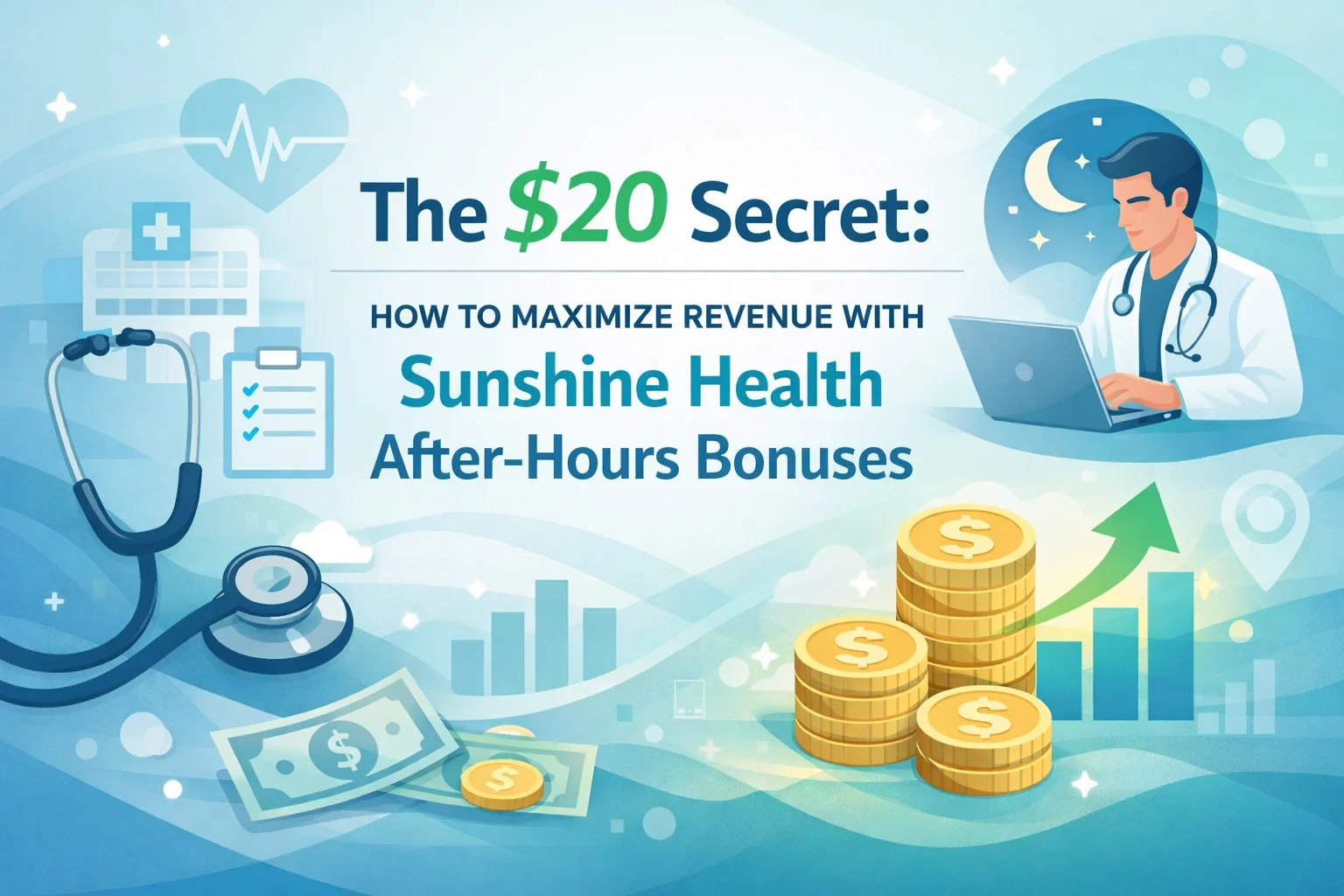 The $20 Secret: How to Maximize Revenue with Sunshine Health After-Hours Bonuses