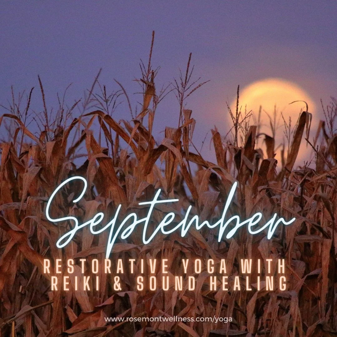 September New &amp; Full Moon Restorative Yoga with Reiki &amp; Sound Healing