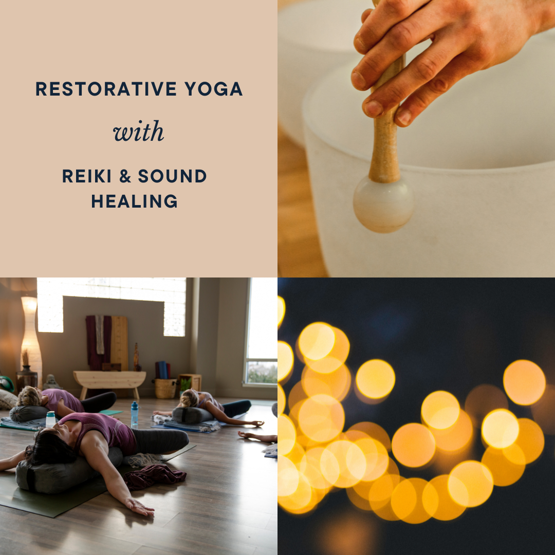November Restorative Yoga with Reiki &amp; Sound Healing