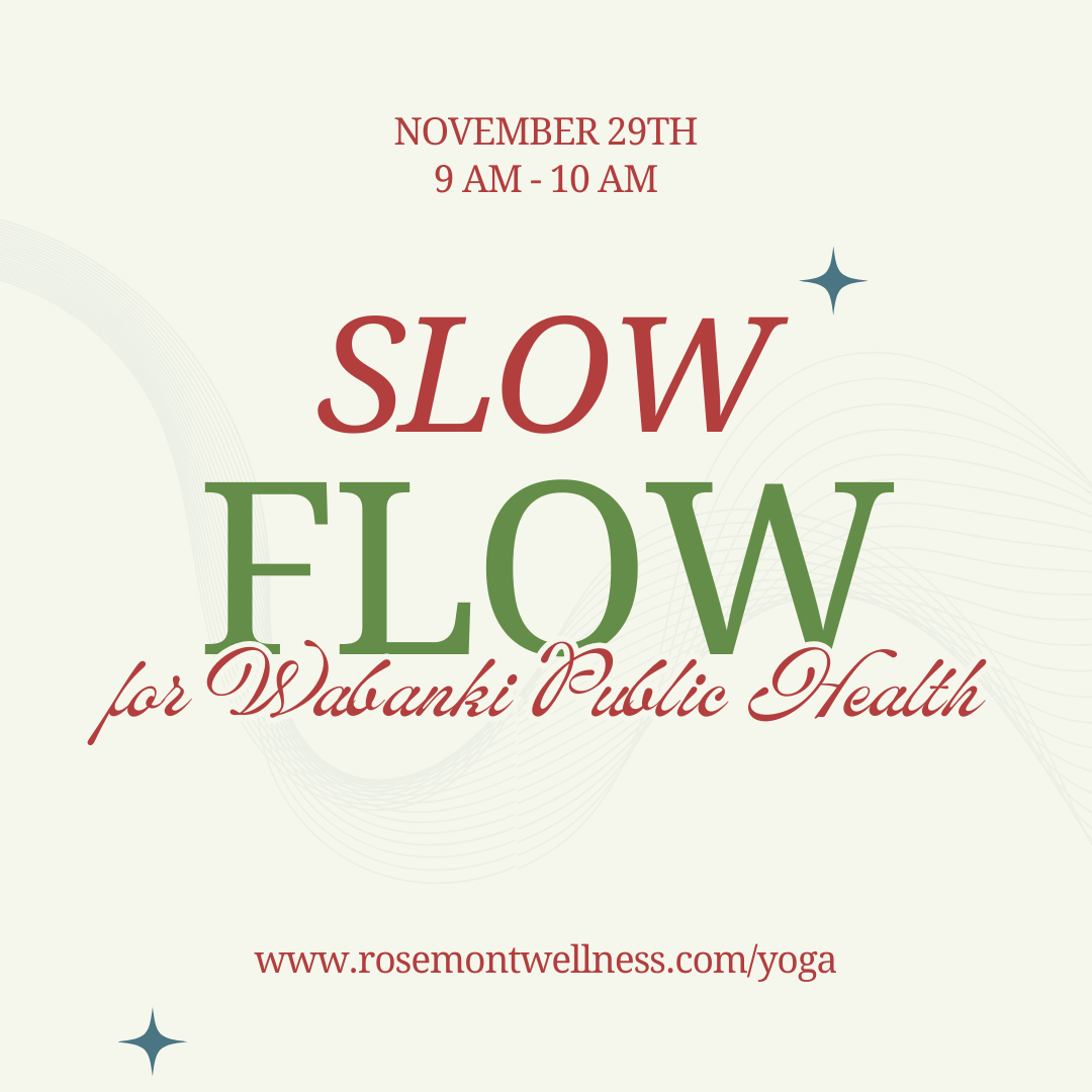 Slow Flow Donation Class for Wabanaki Public Health