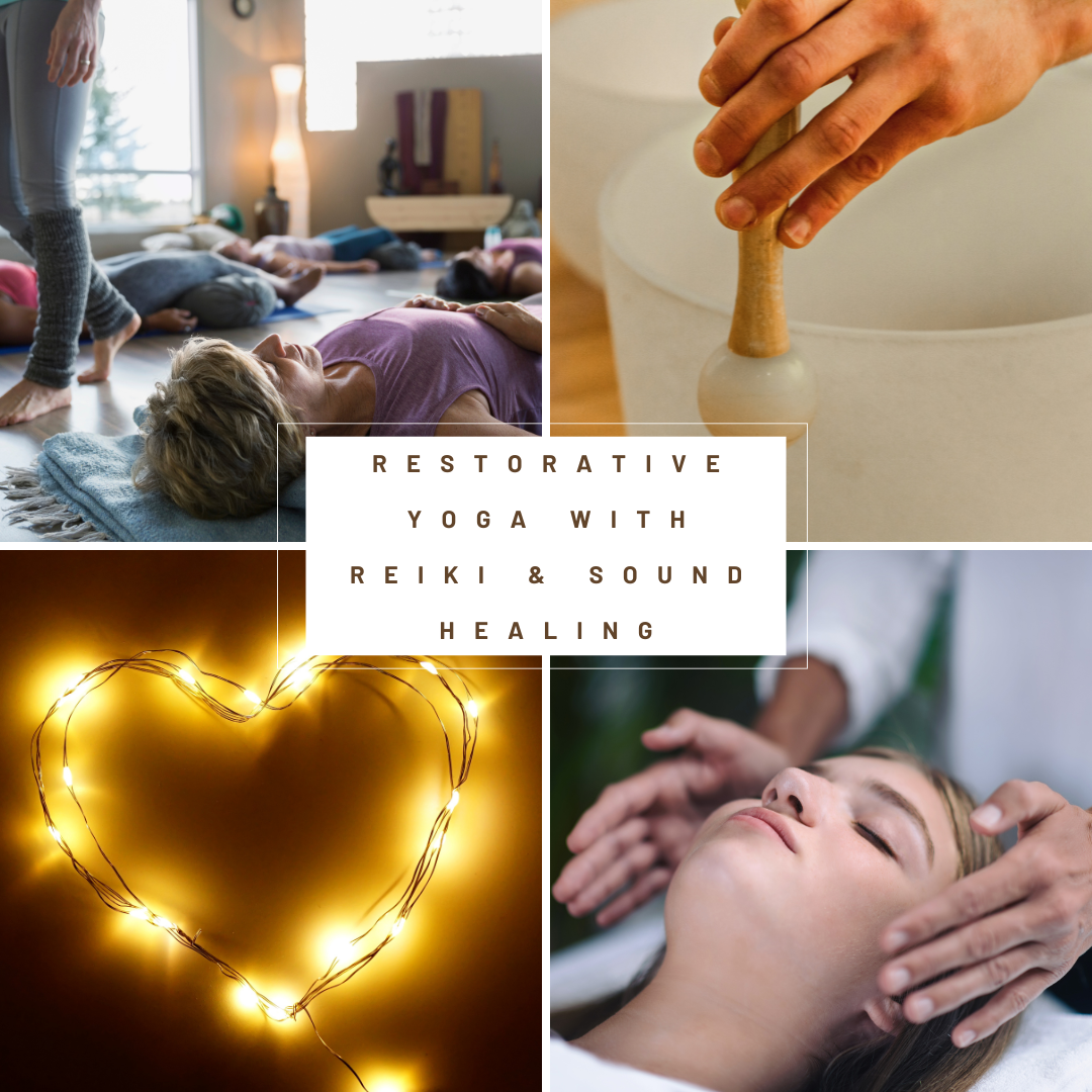 January Restorative Yoga with Reiki &amp; Sound Healing