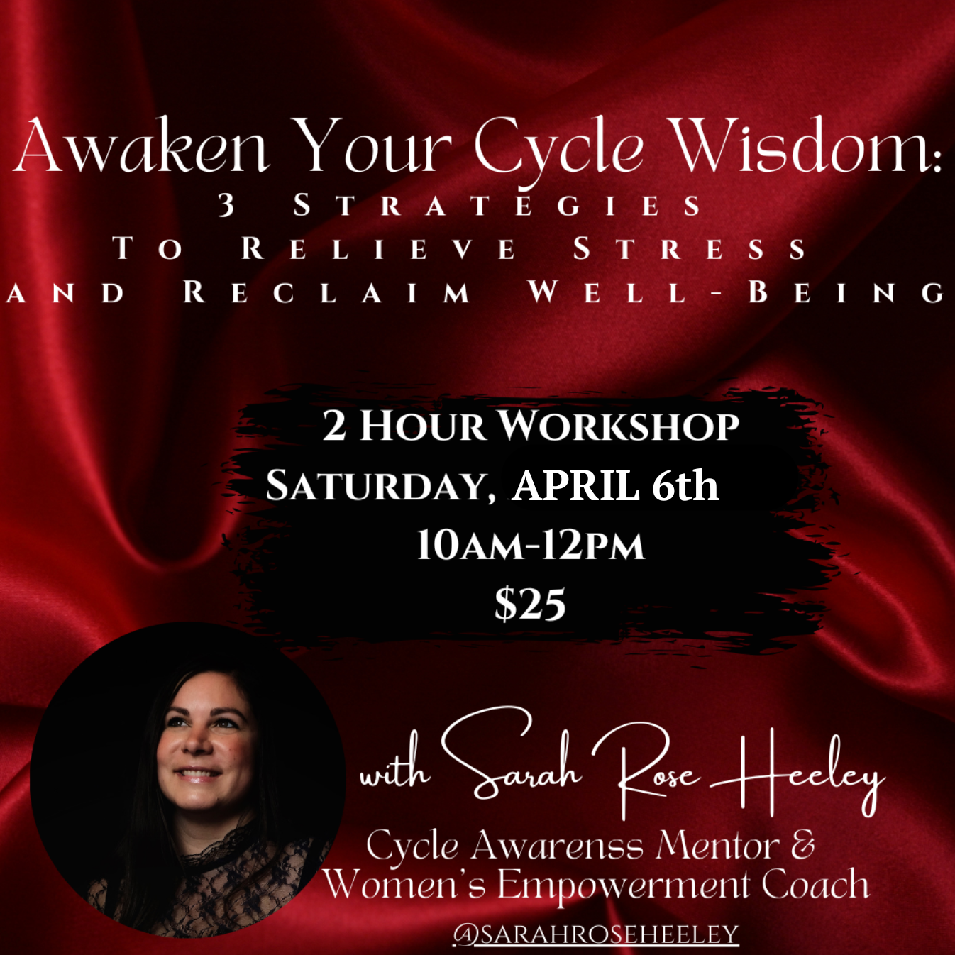 Awaken Your Cycle Wisdom: 3 Strategies to Relieve Stress and Reclaim Well-Being