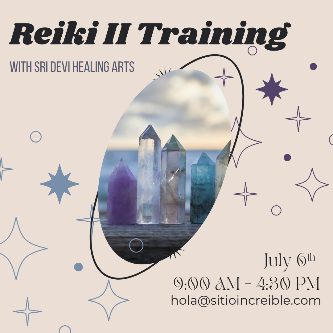 Reiki Level II Training with Sri Devi Healing Arts