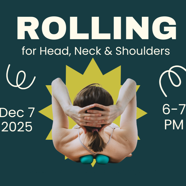 Rolling for Head, Neck &amp; Shoulders with Jamie