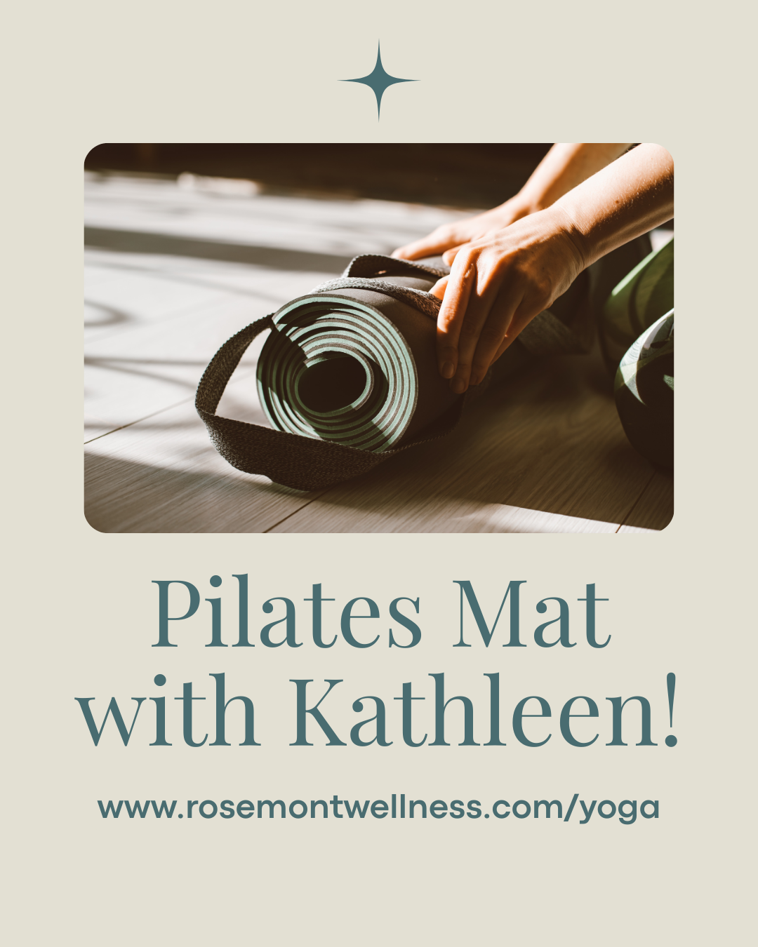 Pilates Mat Pop Up Classes!