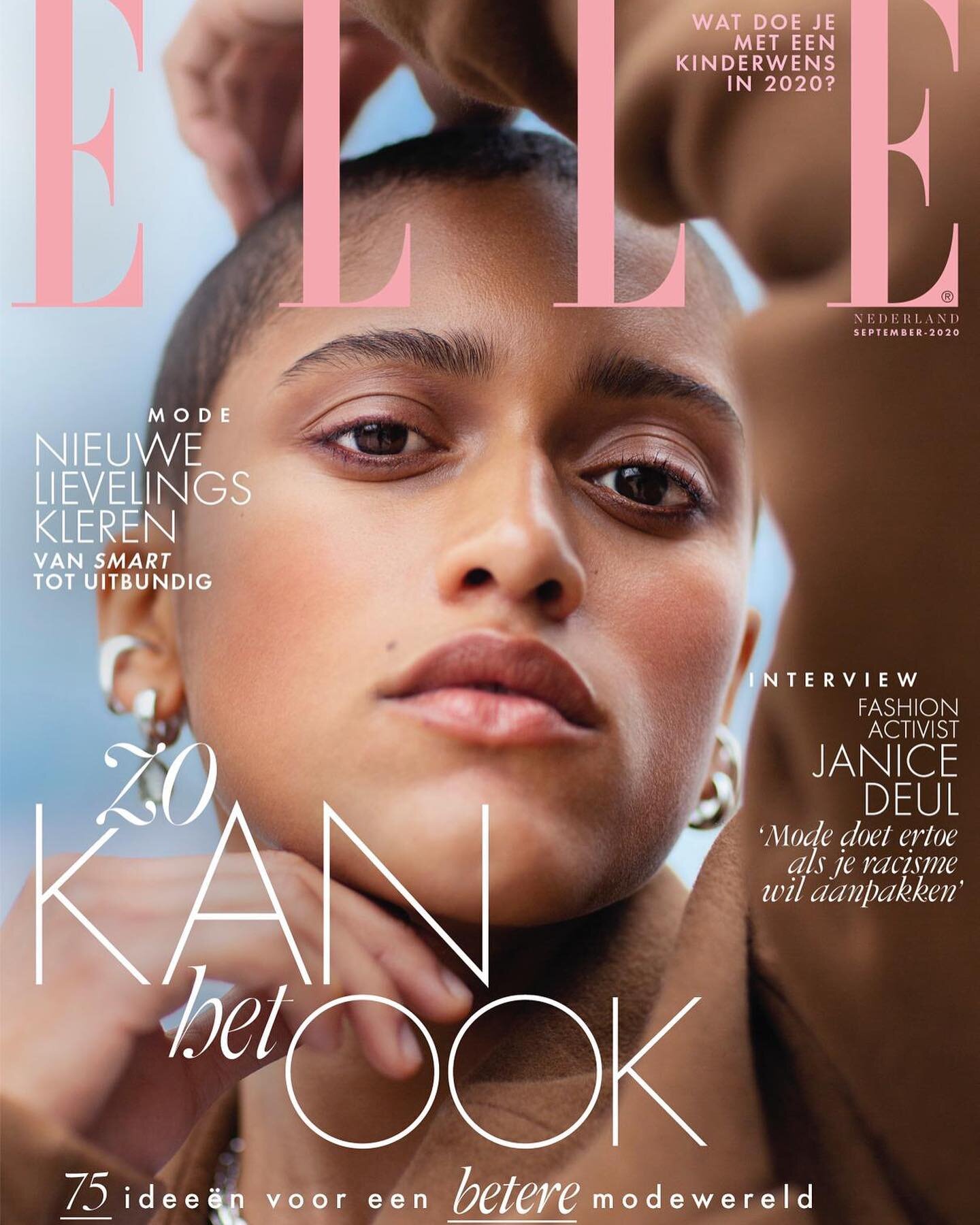 Yee Paa!!!
My work on the cover of ELLE&rsquo;s September issue⚡️⚡️⚡️

A big shout out to the awesome team
Model 👸🏾@blvck_saida
Styling @esther_coppoolse 
Hair &amp; Make-up @anitajolles

And an extra big thank you for @esther_coppoolse for giving 