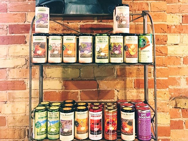 A new batch of teas just came in! New flavors and classics!  Come in for a hot cup of tea or a pot! Take your favorite flavor home.