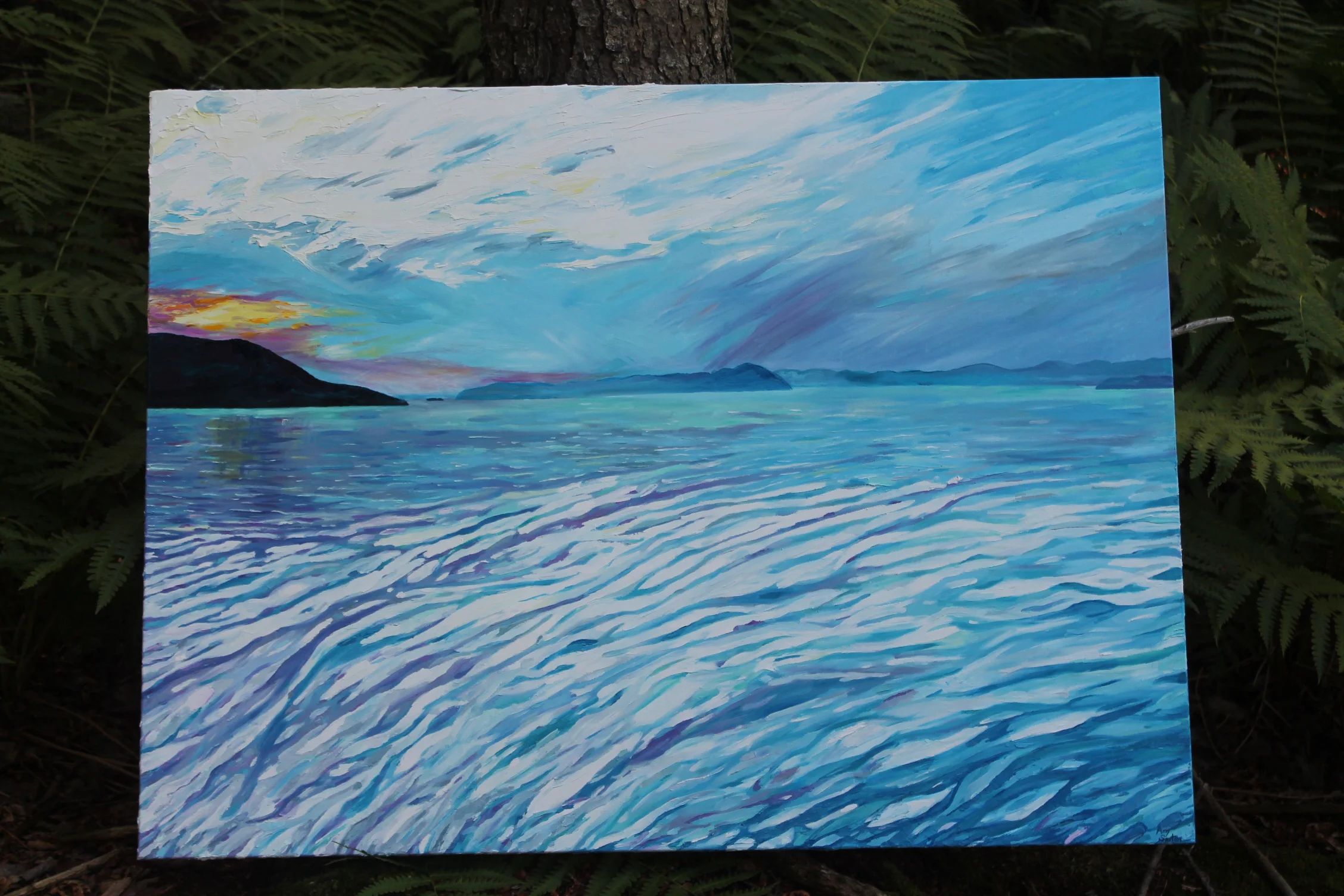 A Calm Evening on the Strait of Georgia