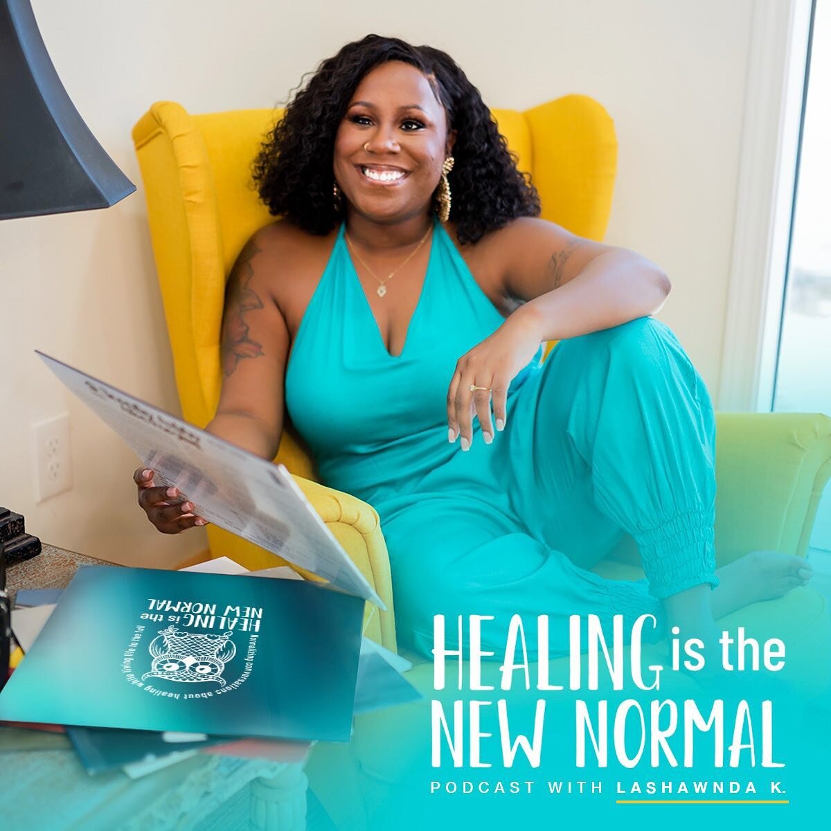 Healing Is The New Normal &ndash; Podcast 
Cover Art 
-
-
-
-
-
-
#coverart#graphicdesign#podcast#jadethedesigner#blackwomen#healing#growthmindset#selflove#blackcreatives#spirituality#blueaesthetic#joy#community#explore