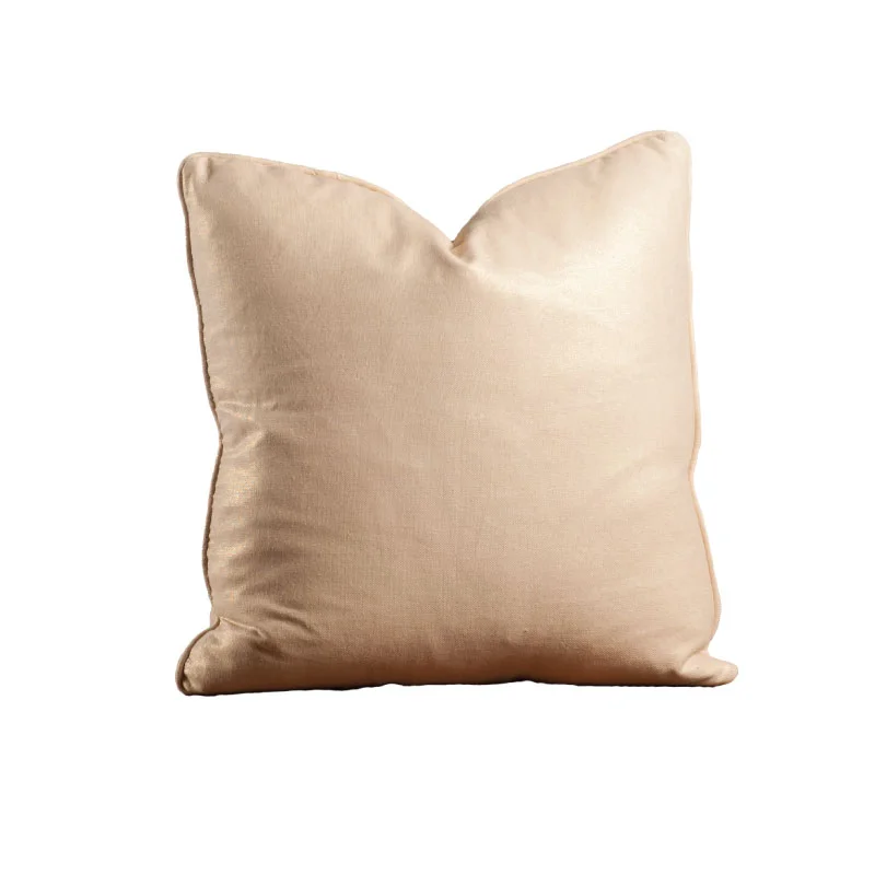 LARGE GOLD PILLOW 20"l x 20"h