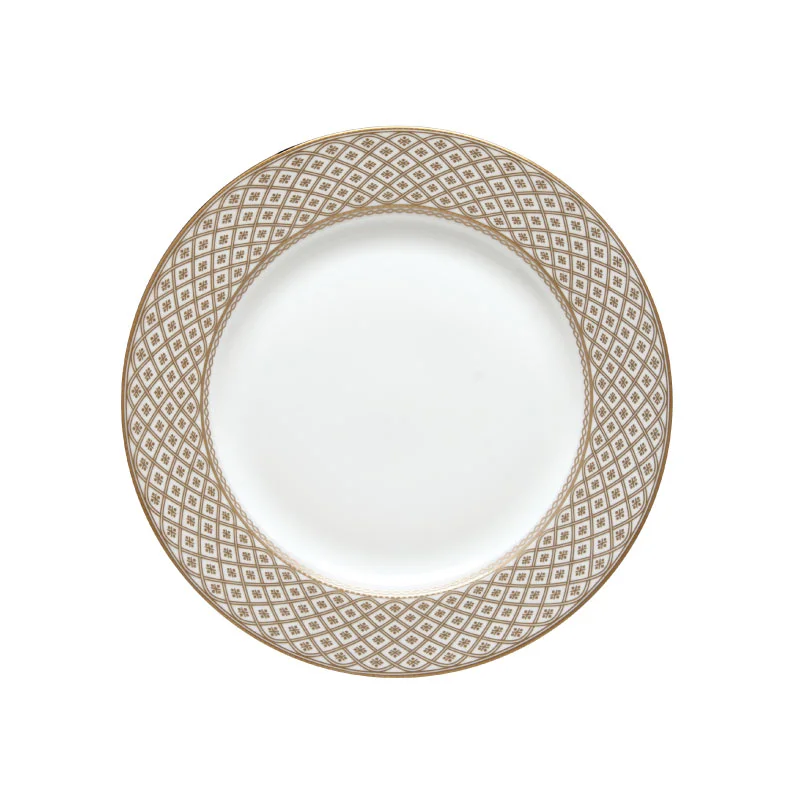 VERSAILLES GOLD available in: Dinner Plate (10.75"), Salad/Dessert Plate (8"), Bread/Saucer (6"), Soup Dish (8.5") and Coffee Cup (8.5 oz)