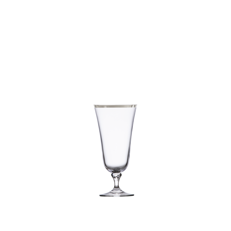PLATINUM RIM ALL-PURPOSE GLASS available in: 15 ounce