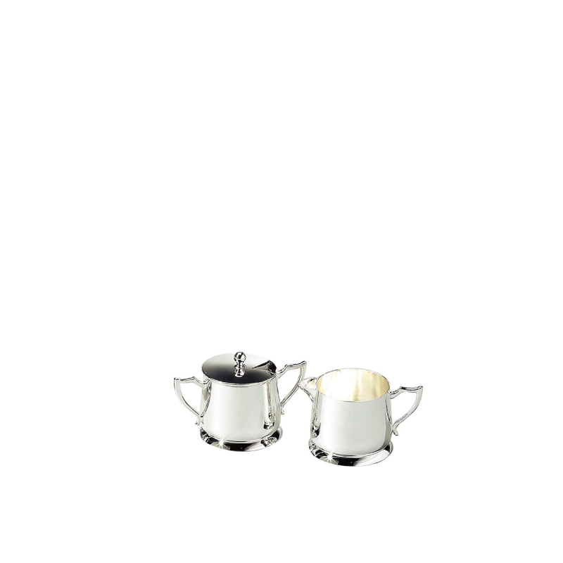 CLASSIC SILVER CREAM & SUGAR SET
