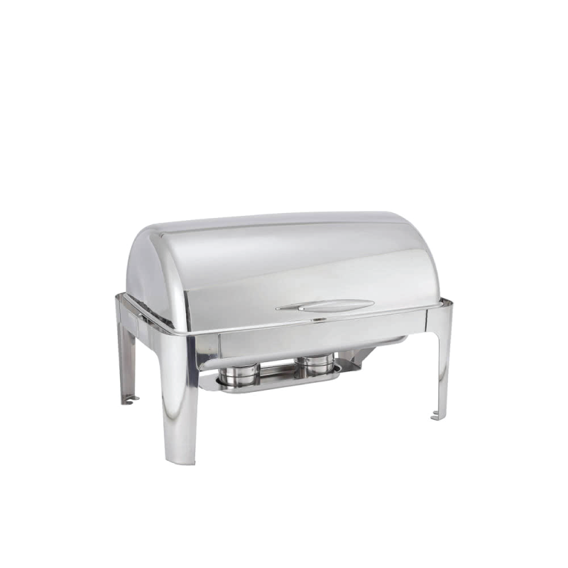 MADISON SILVER RECTANGULAR CHAFING DISH available in: 8 quart