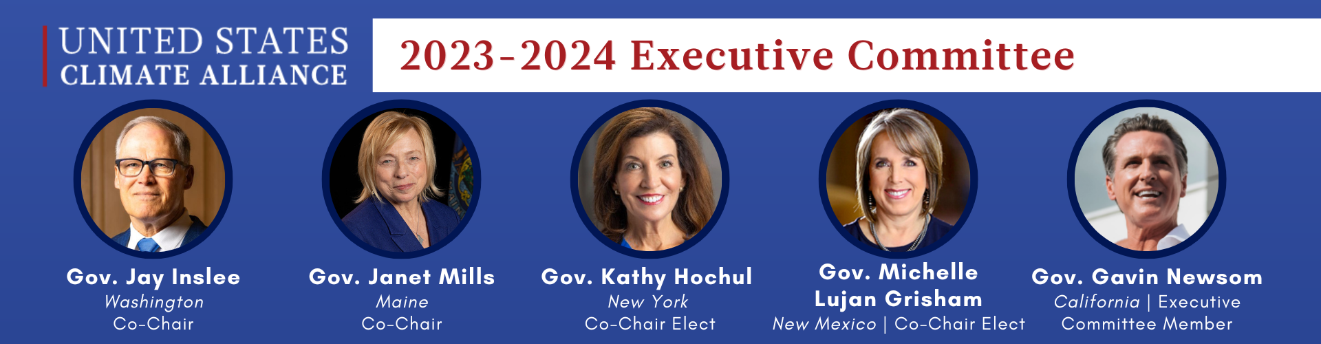 U.S. Climate Alliance Names New Co-Chairs, Executive Committee