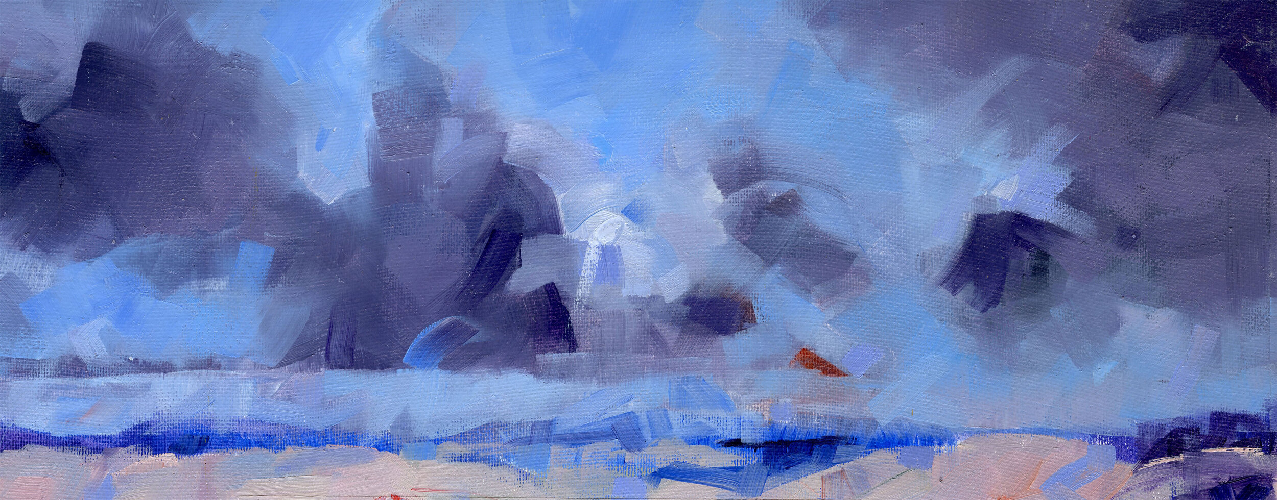 "End of Summer in Purple"