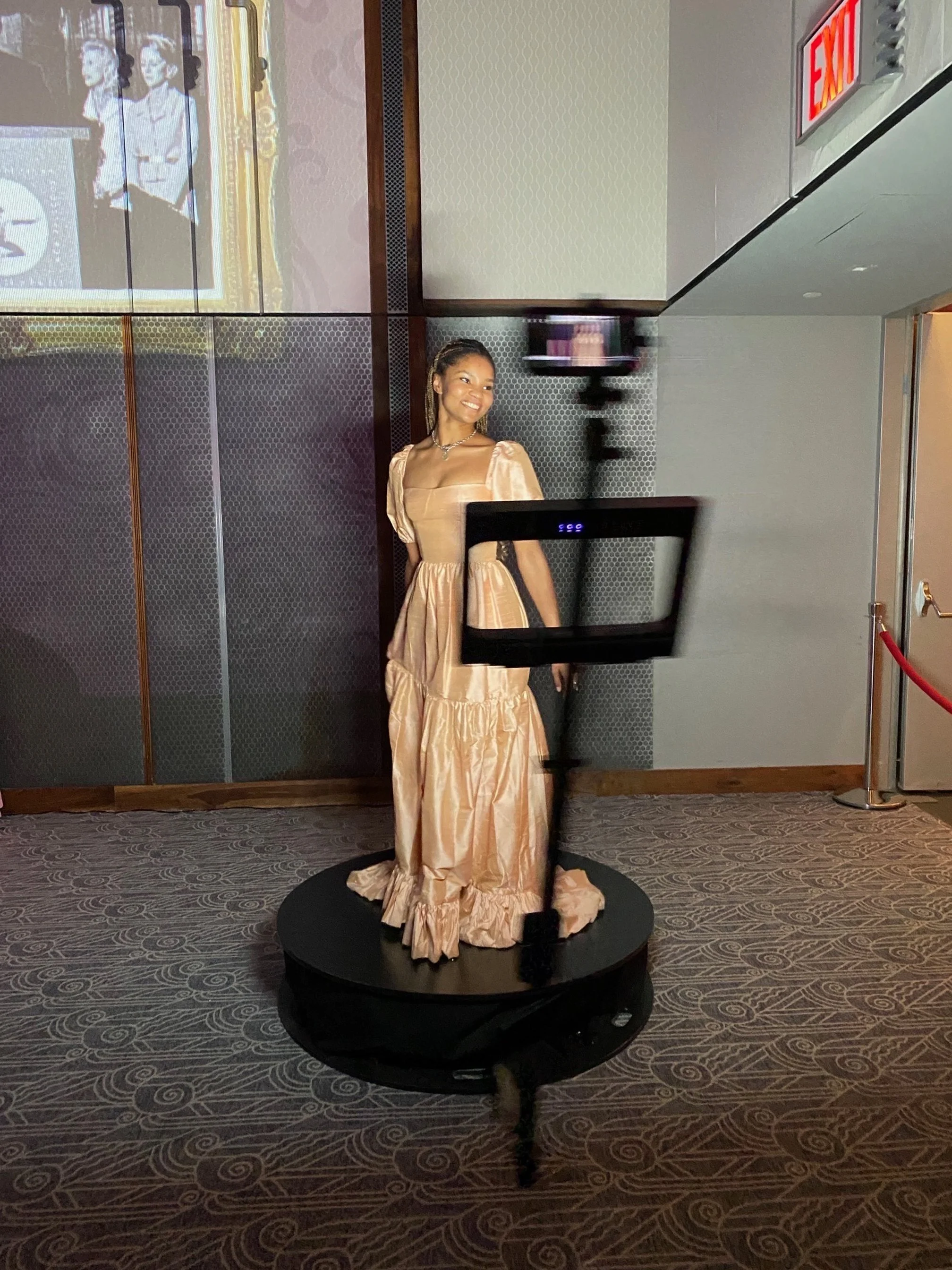 360 Video Booth Set Up