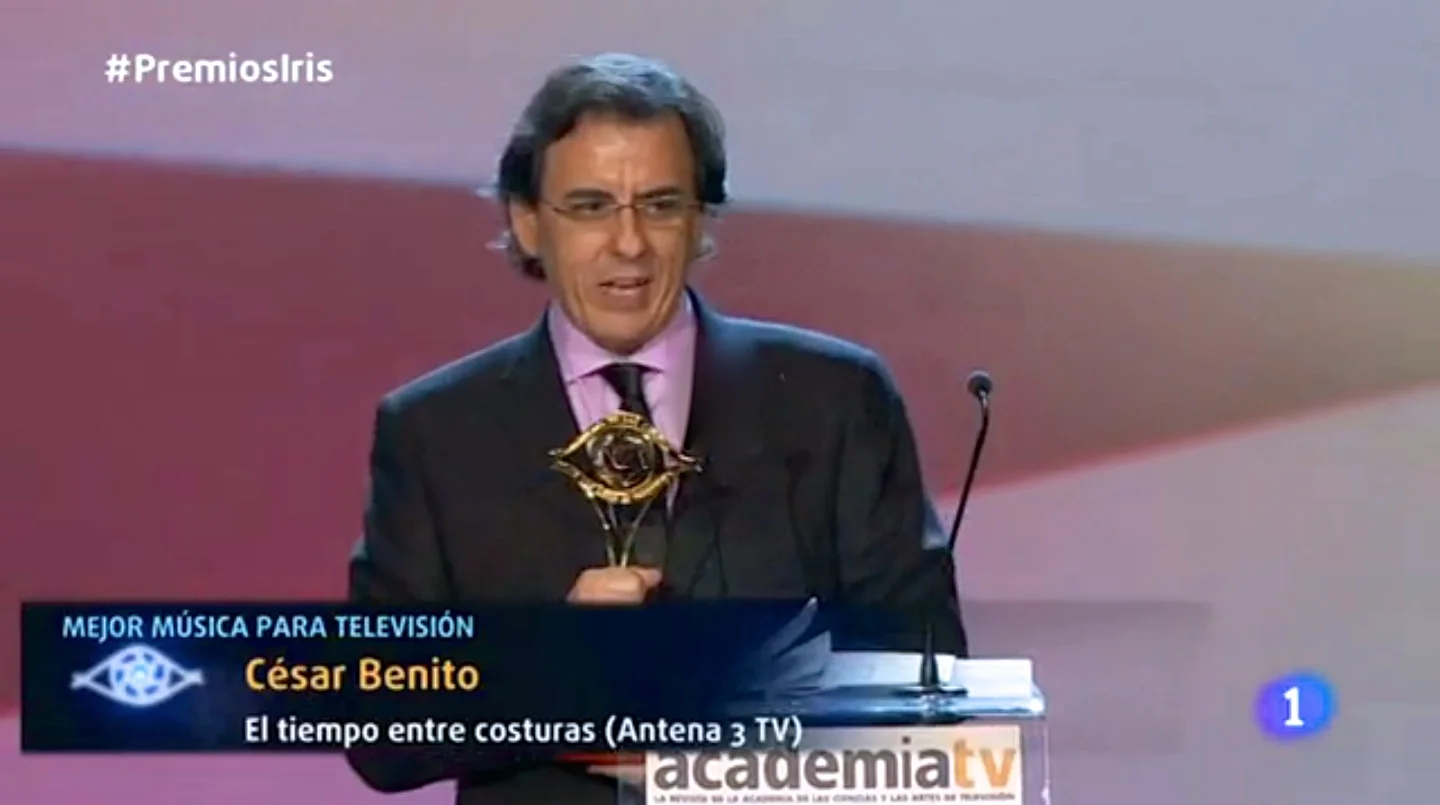CESAR BENITO. PREMIOS IRIS 2014.