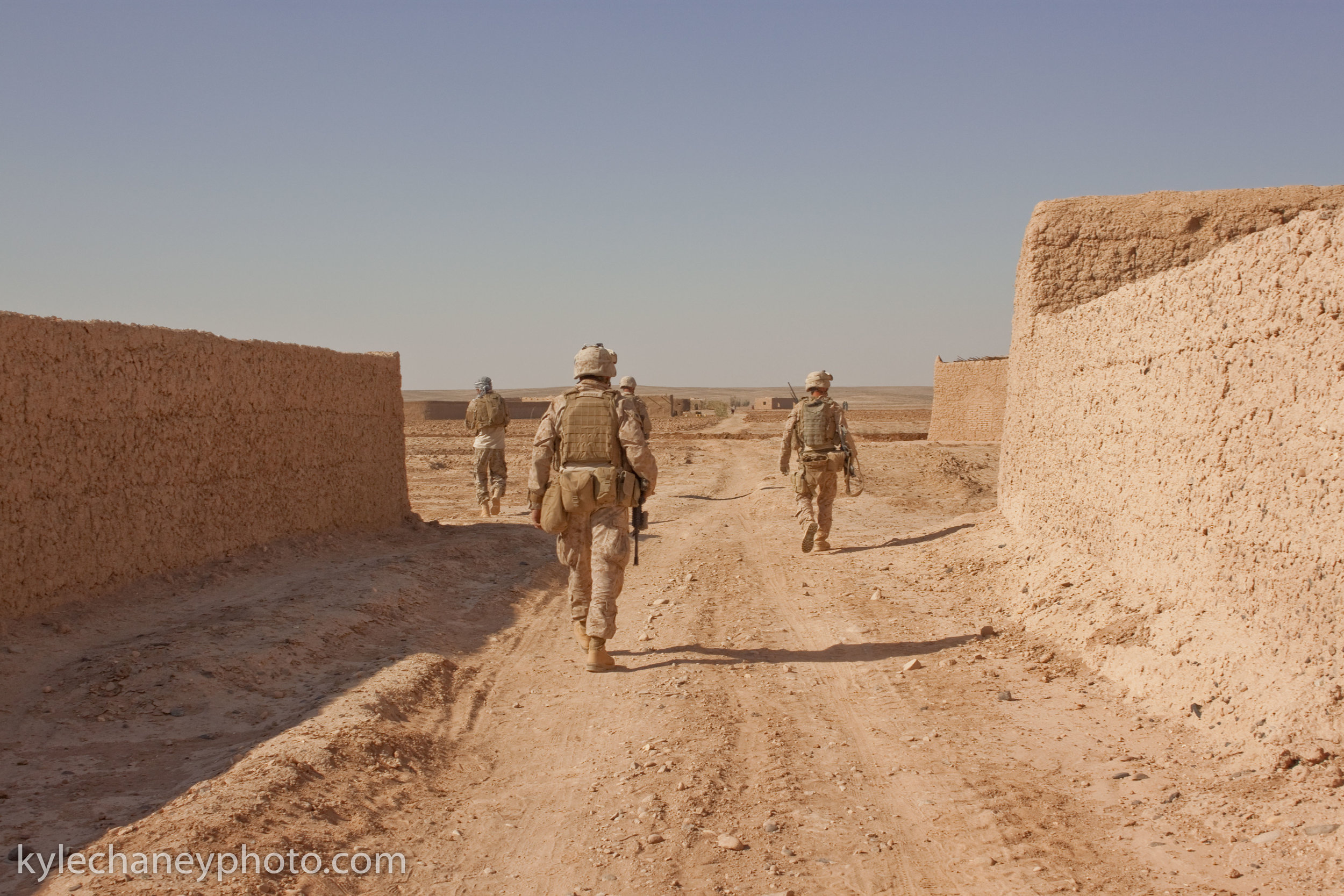 Foot Patrol in Helmand Province