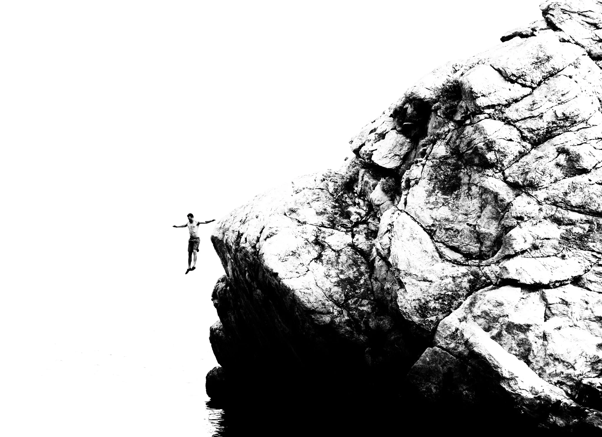 Cliff Jump, Dubrovnik, 2017