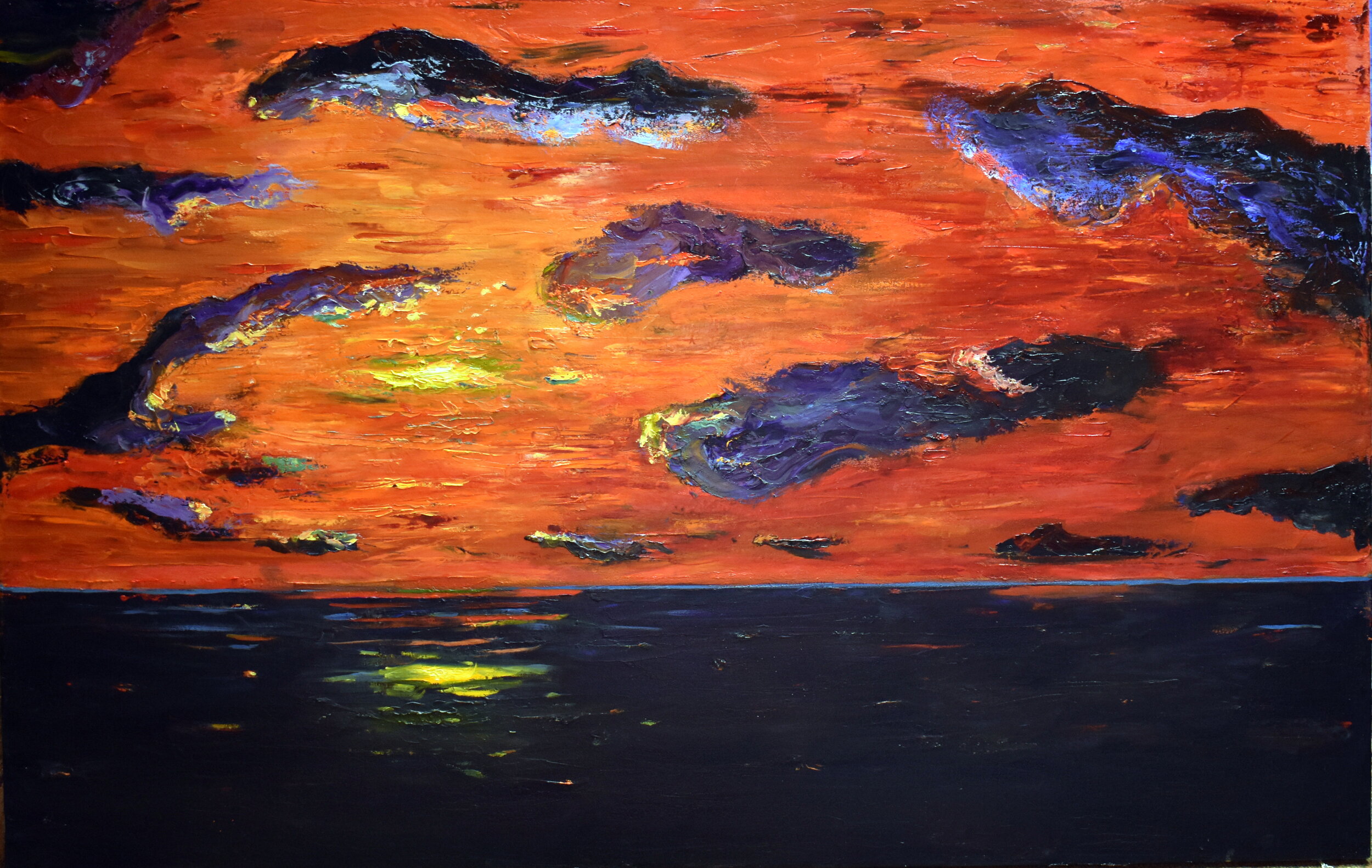 Beautiful Extinction: Wildfire Sunset