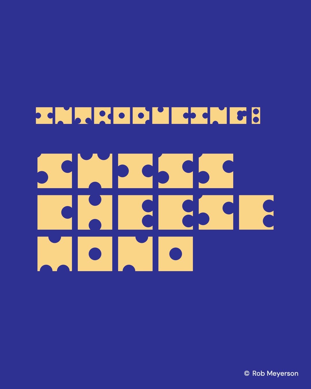 Swiss Cheese Mono display font