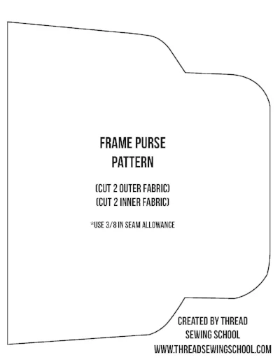 frame purse pattern