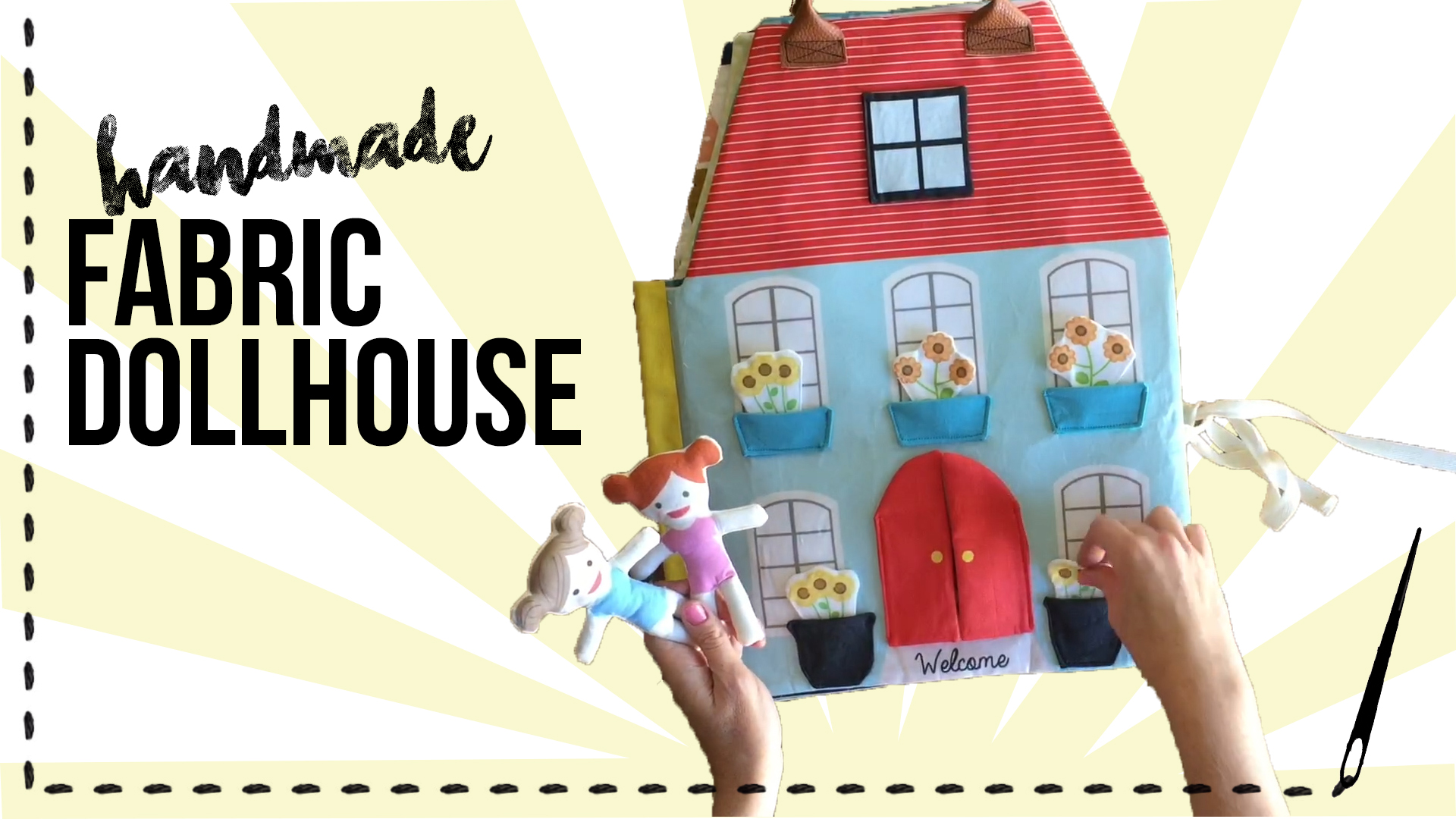 fabric dollhouse pattern free