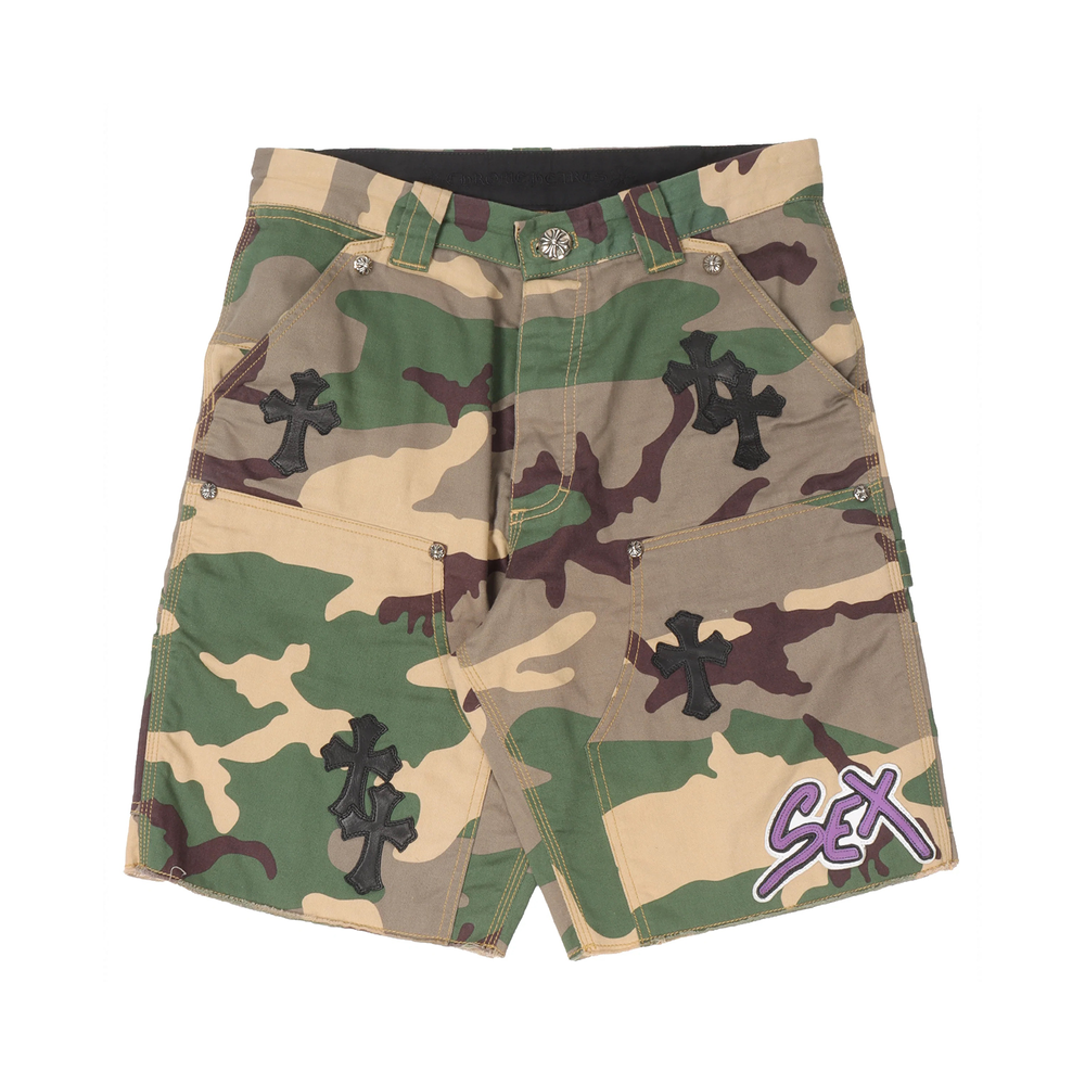 Chrome Hearts Matty Boy Sex Records Camouflage Shorts — SAINTMRKT