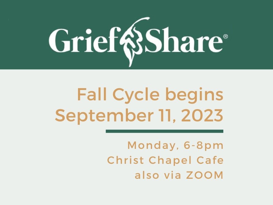 Need Help Dealing with Grief? - GriefShare