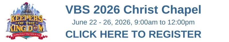 VBS Registration for 2026