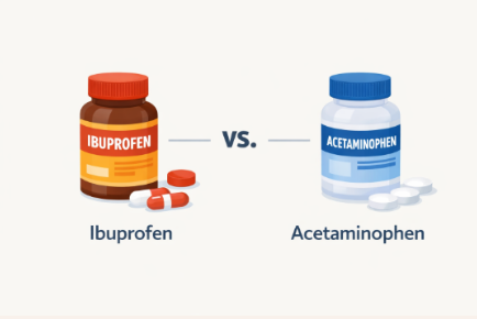 Ibuprofen vs. Acetaminophen: What’s the Difference?