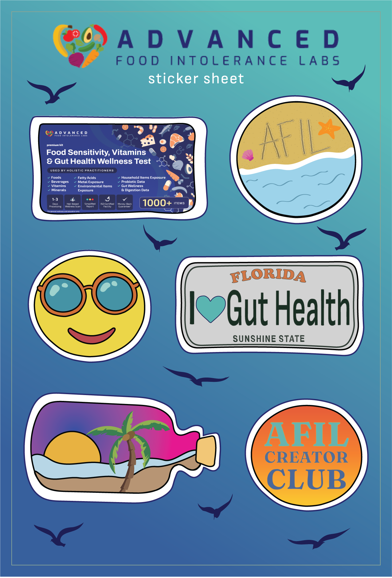 AFIL Sticker Sheet 