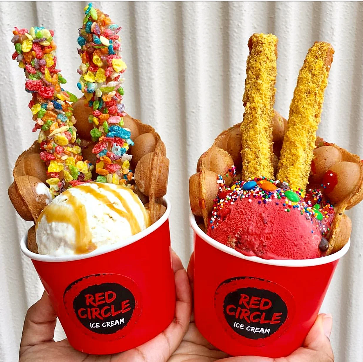 Red Circle Ice Cream