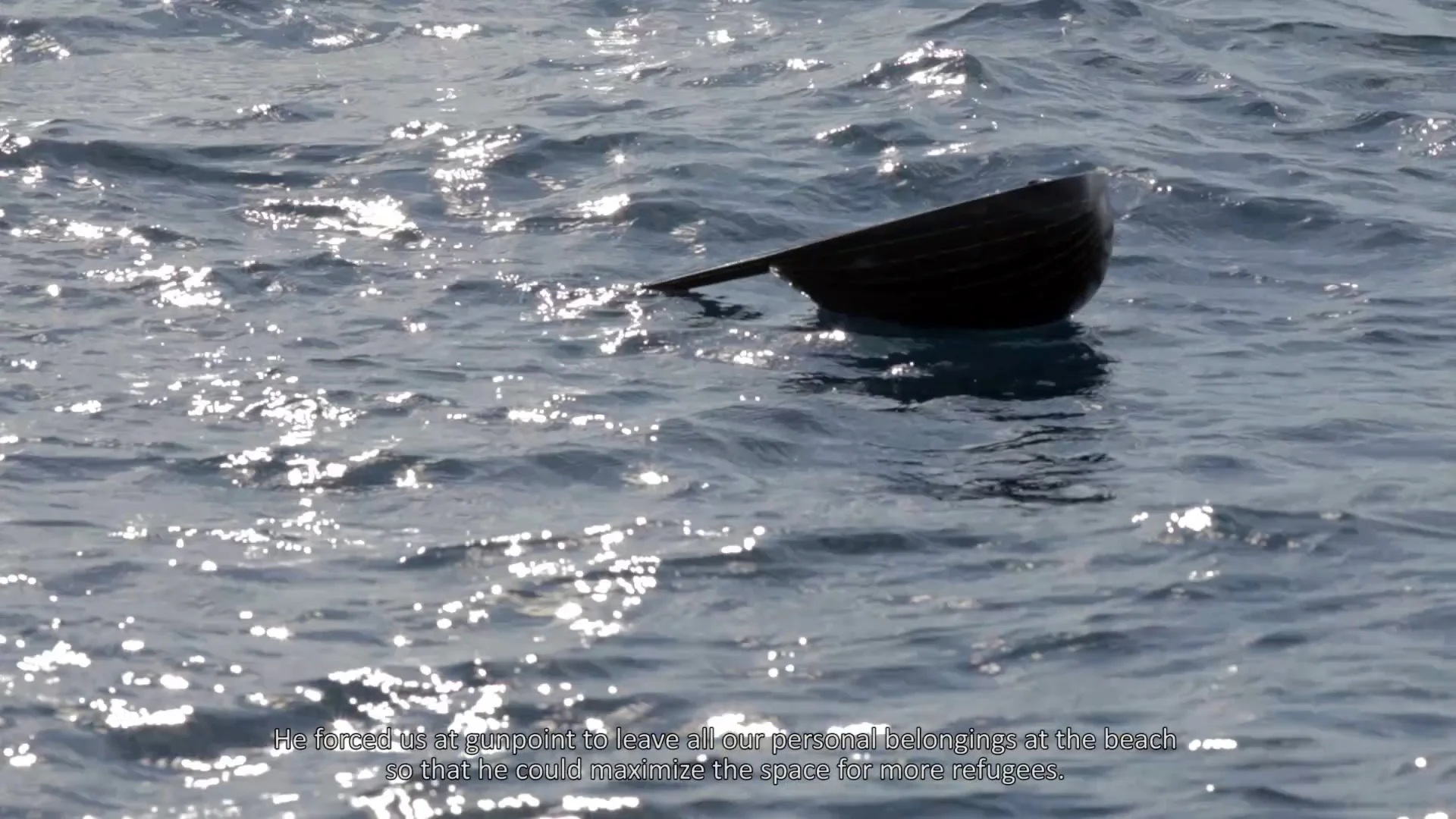 Video still from 'A Gentle Breeze Passed Over Us', courtesy of the artist.