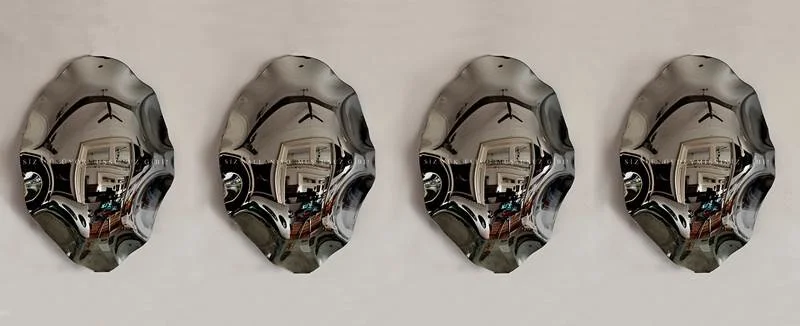 Mirror | 1992-2012 | Mirror Series | Handmade Convex Mirror | 90x60x14 cm
