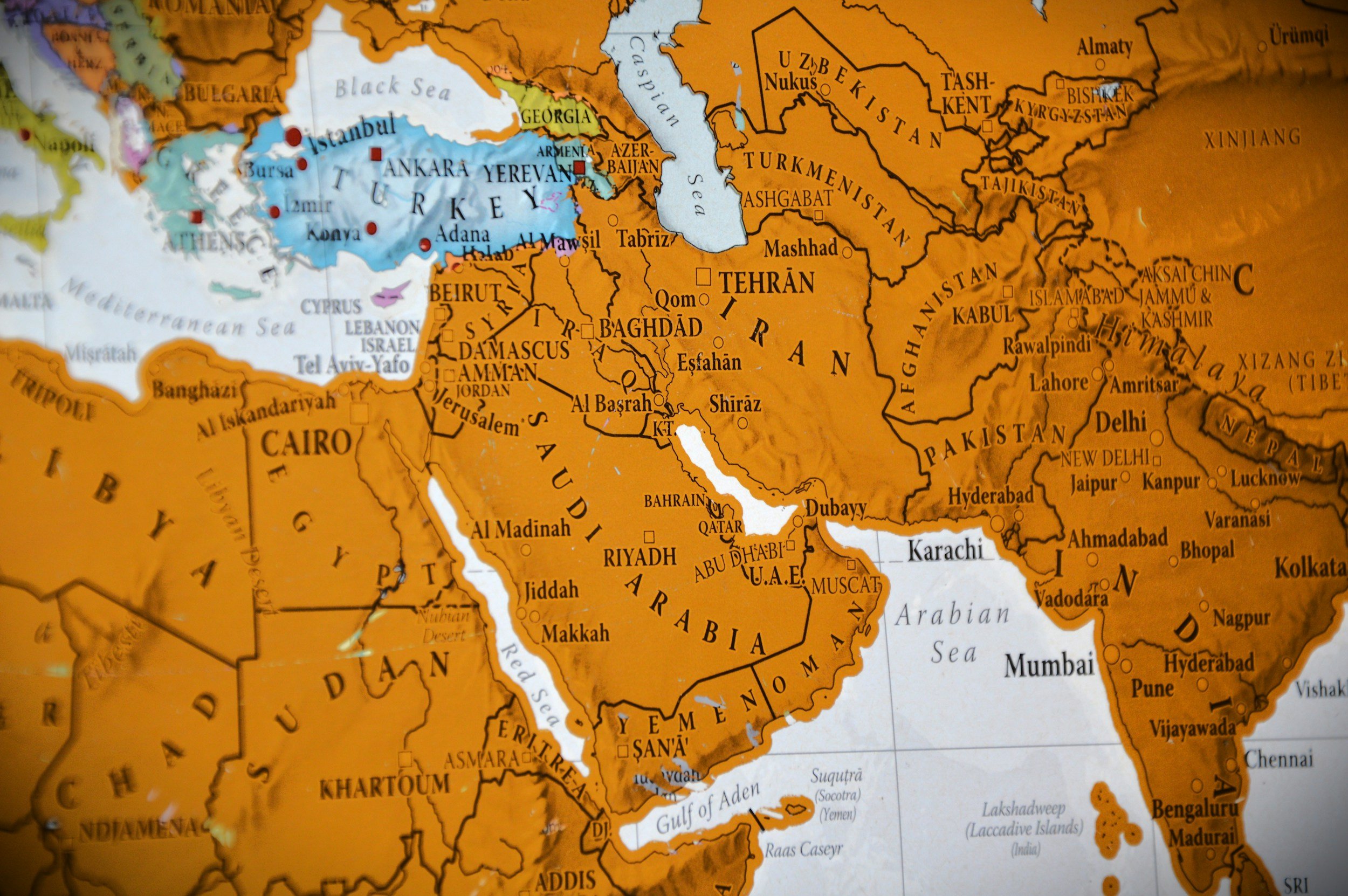 The pressure on Middle Eastern energy flows