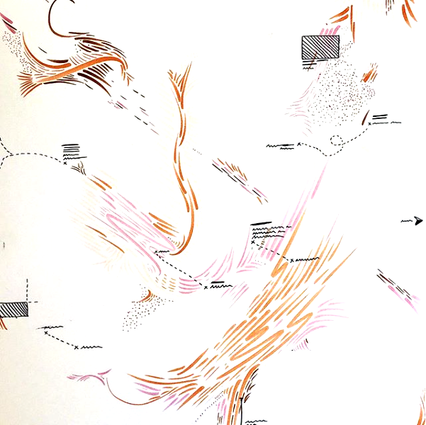 Projected Wind Patterns Over Imaginary Lands , Kinda Akash 