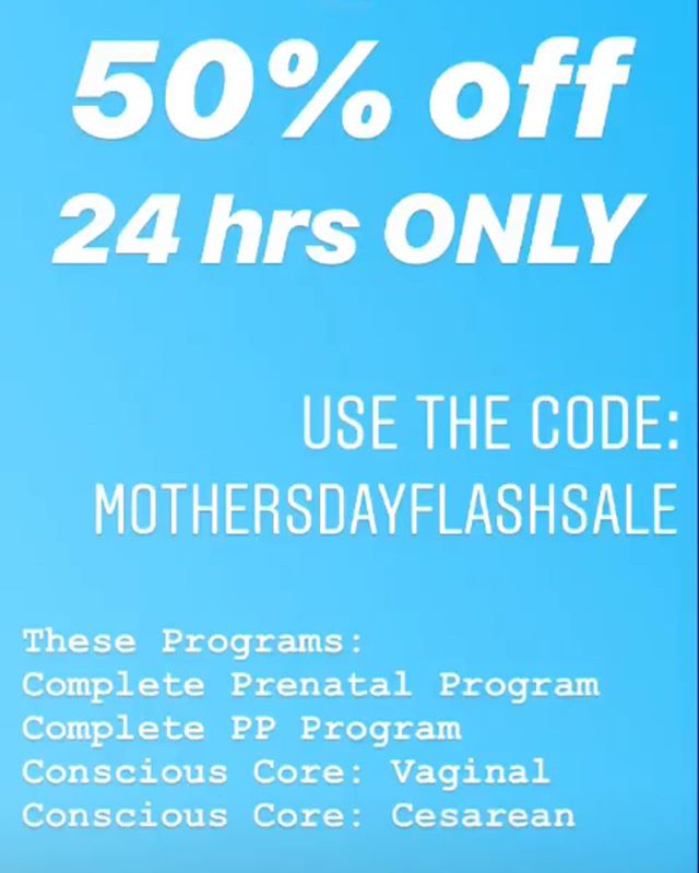 Happy Mother’s Day
💚💚💚
@birthfit
Go to Birthfit.com to and click online programming to take advantage of the sale.
These programs are what I base my 1:1 training off of with mamas.
What a gift to offer this knowledge and movement for that value!